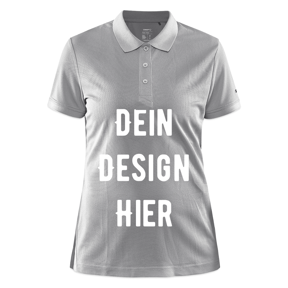 CRAFT Core Unify Frauen Polo - Grau meliert