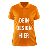 CRAFT Core Unify Frauen Polo - Hellorange meliert