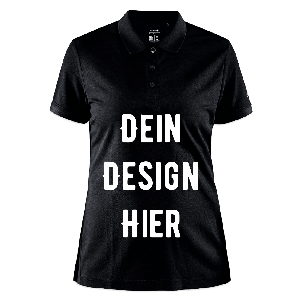 CRAFT Core Unify Frauen Polo - Schwarz