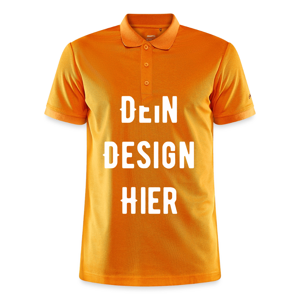 CRAFT Core Unify Polo - Hellorange meliert