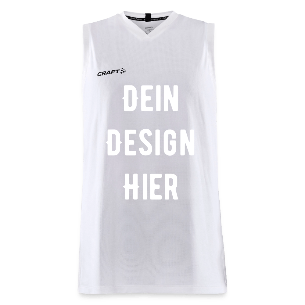 CRAFT Progress Männer Basketballtrikot - Weiß