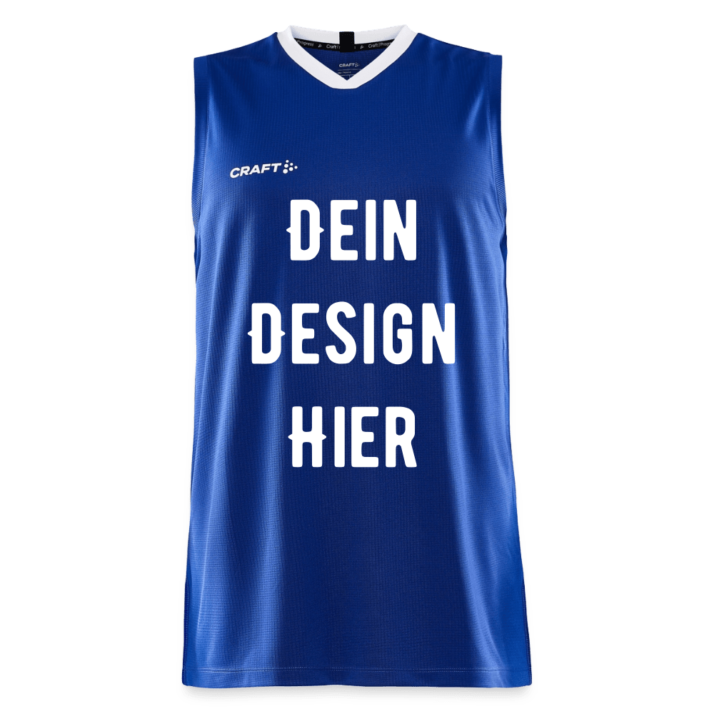 CRAFT Progress Männer Basketballtrikot - Royalblau
