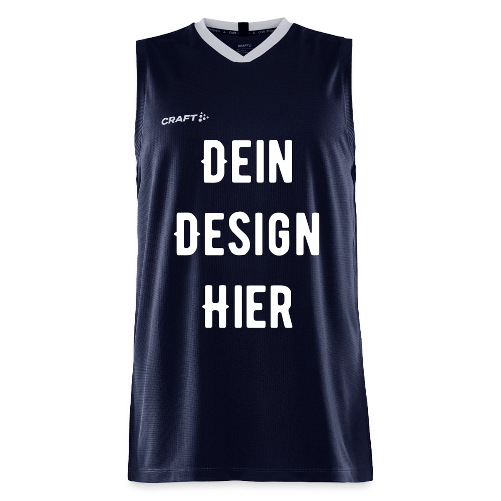 CRAFT Progress Männer Basketballtrikot - Navy