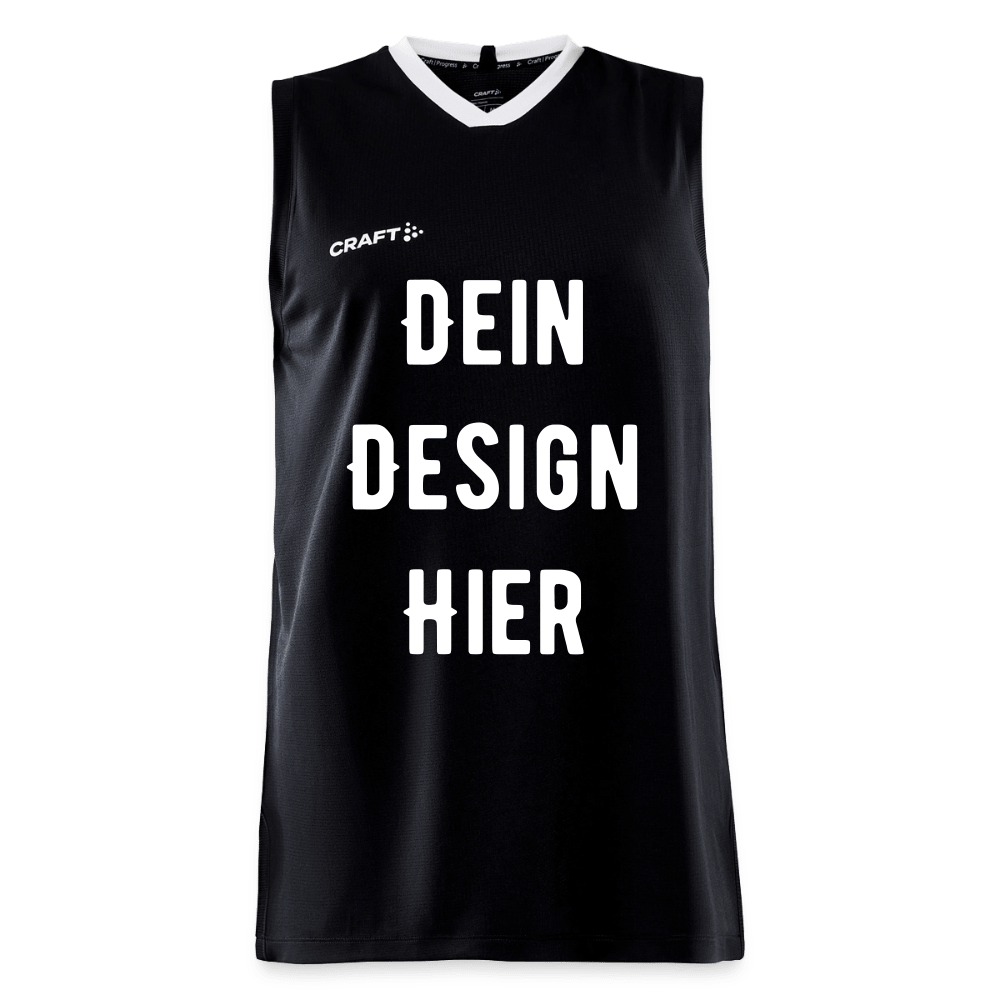 CRAFT Progress Männer Basketballtrikot - Schwarz