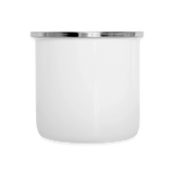 Emaille-Tasse - Weiß