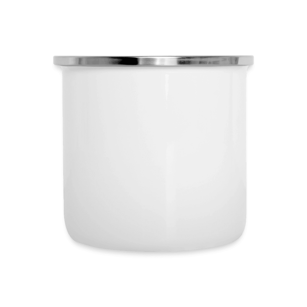 Emaille-Tasse - Weiß