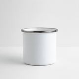 Emaille-Tasse - Weiß