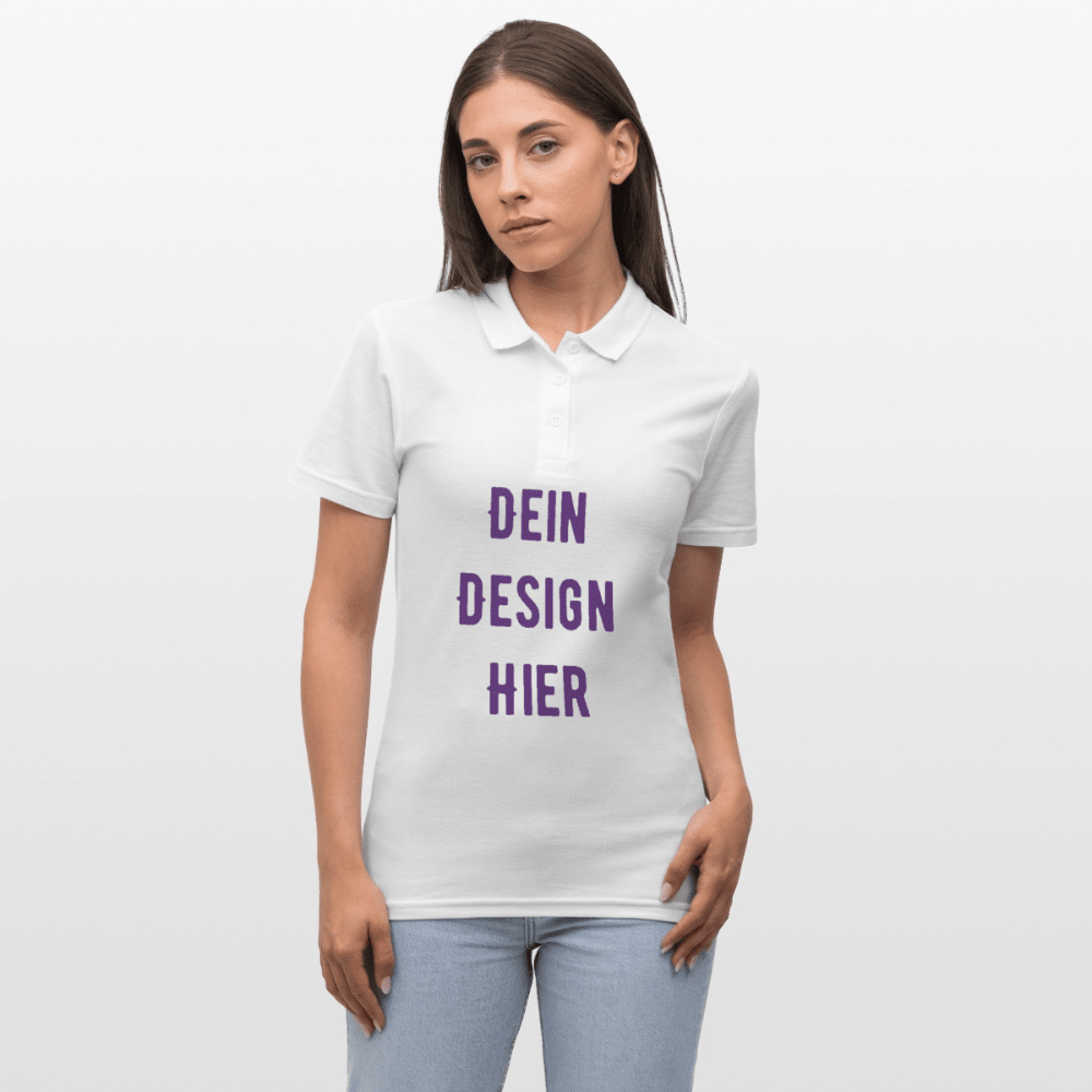 Frauen Polo Shirt - Weiß