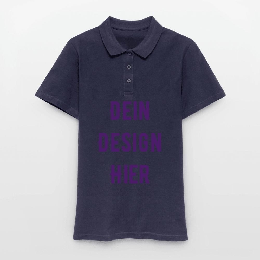 Frauen Polo Shirt - Navy