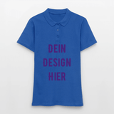 Frauen Polo Shirt - Royalblau