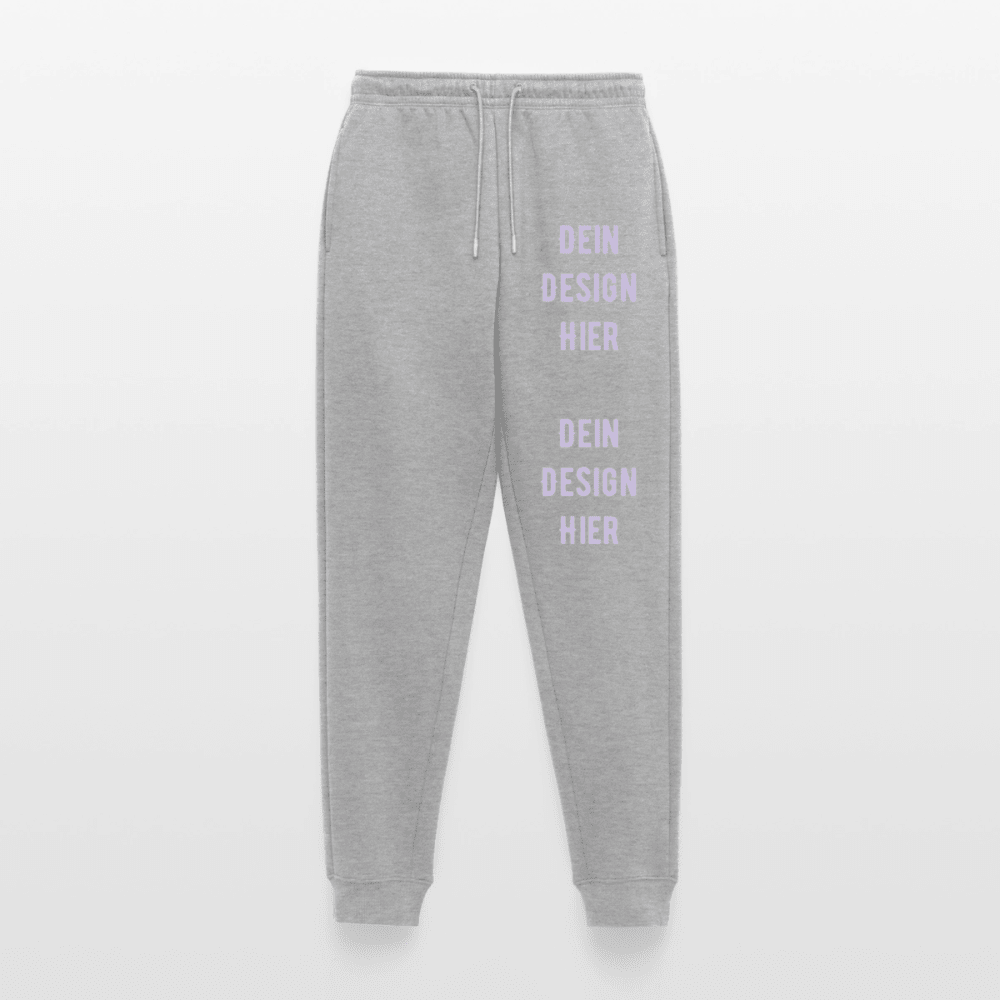 Frauen Premium Bio Jogginghose - Grau meliert