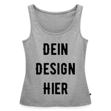 Frauen Premium Bio Tank Top - Grau meliert