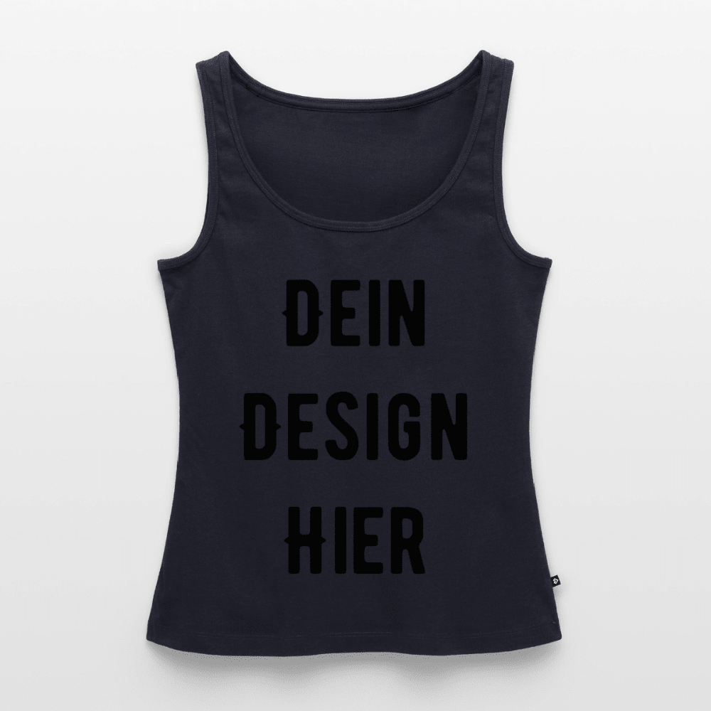 Frauen Premium Bio Tank Top - Navy