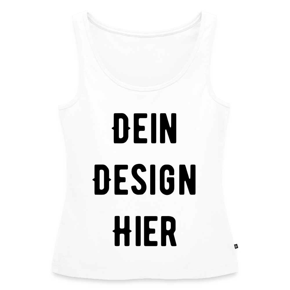 Frauen Premium Bio Tank Top - Weiß