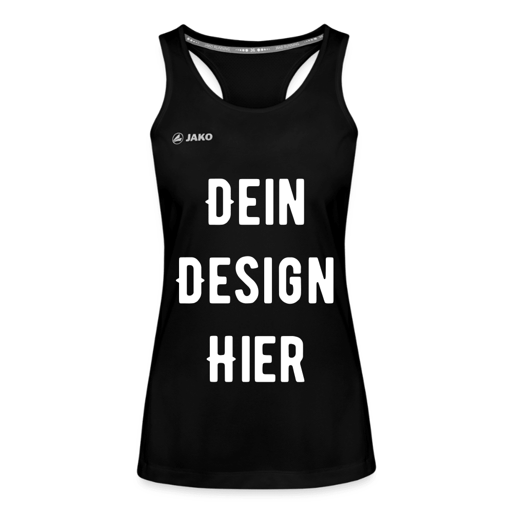 Frauen Tanktop Run 2.0 - Schwarz
