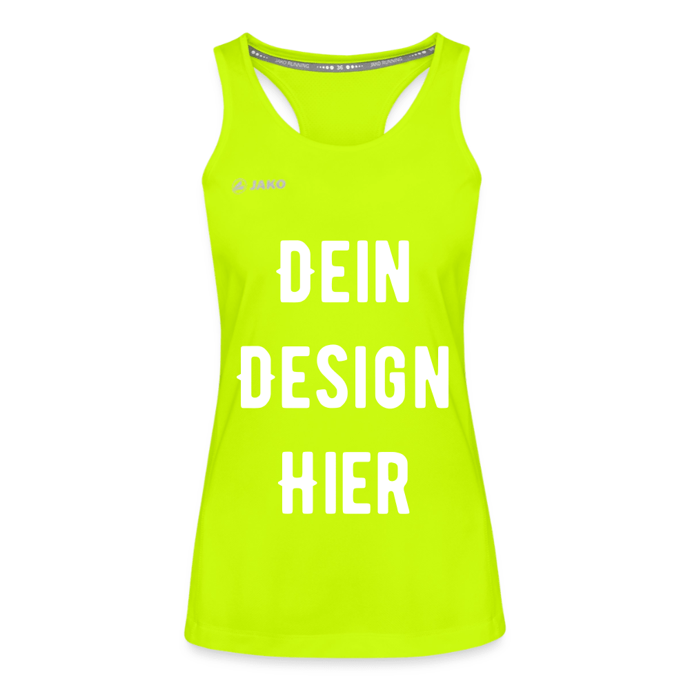 Frauen Tanktop Run 2.0 - Neongelb