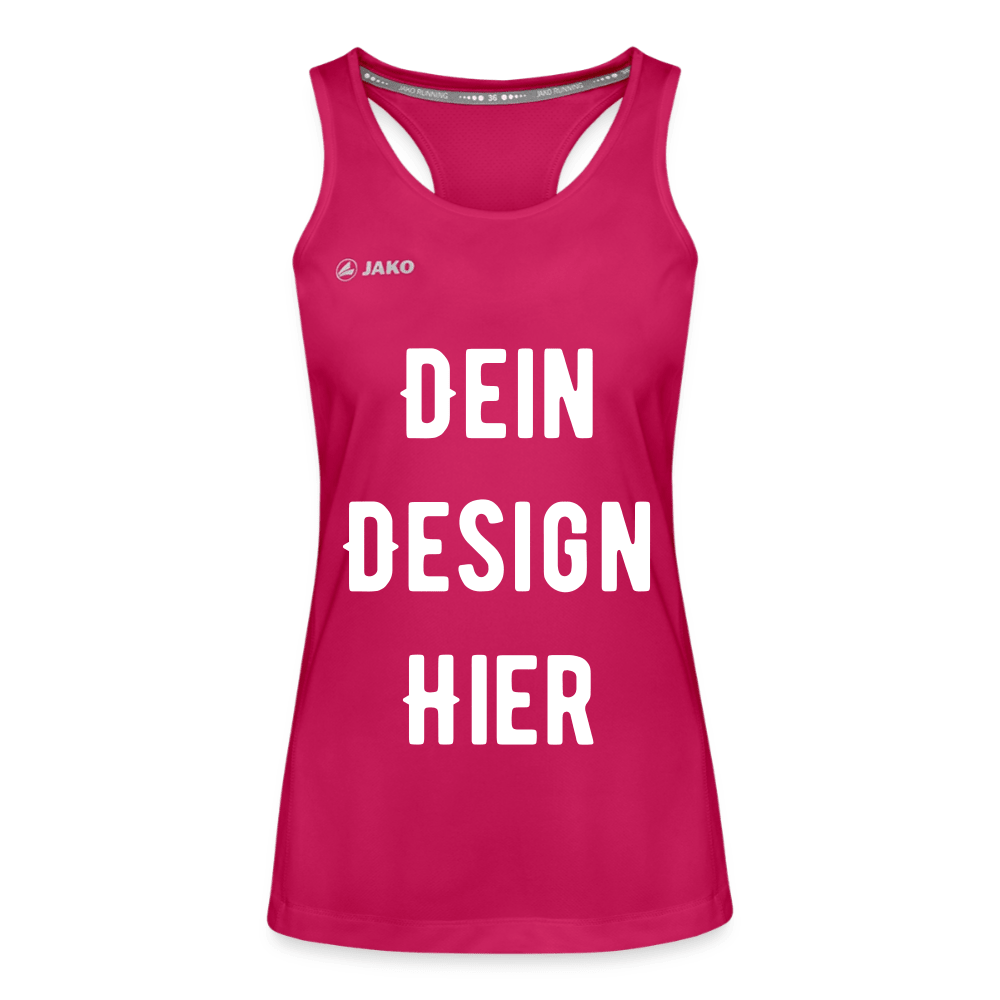 Frauen Tanktop Run 2.0 - dunkles Pink