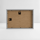 Gerahmtes Poster (37 × 27 cm) - Weiß