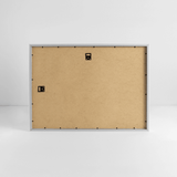 Gerahmtes Poster (69 × 49 cm) - Weiß