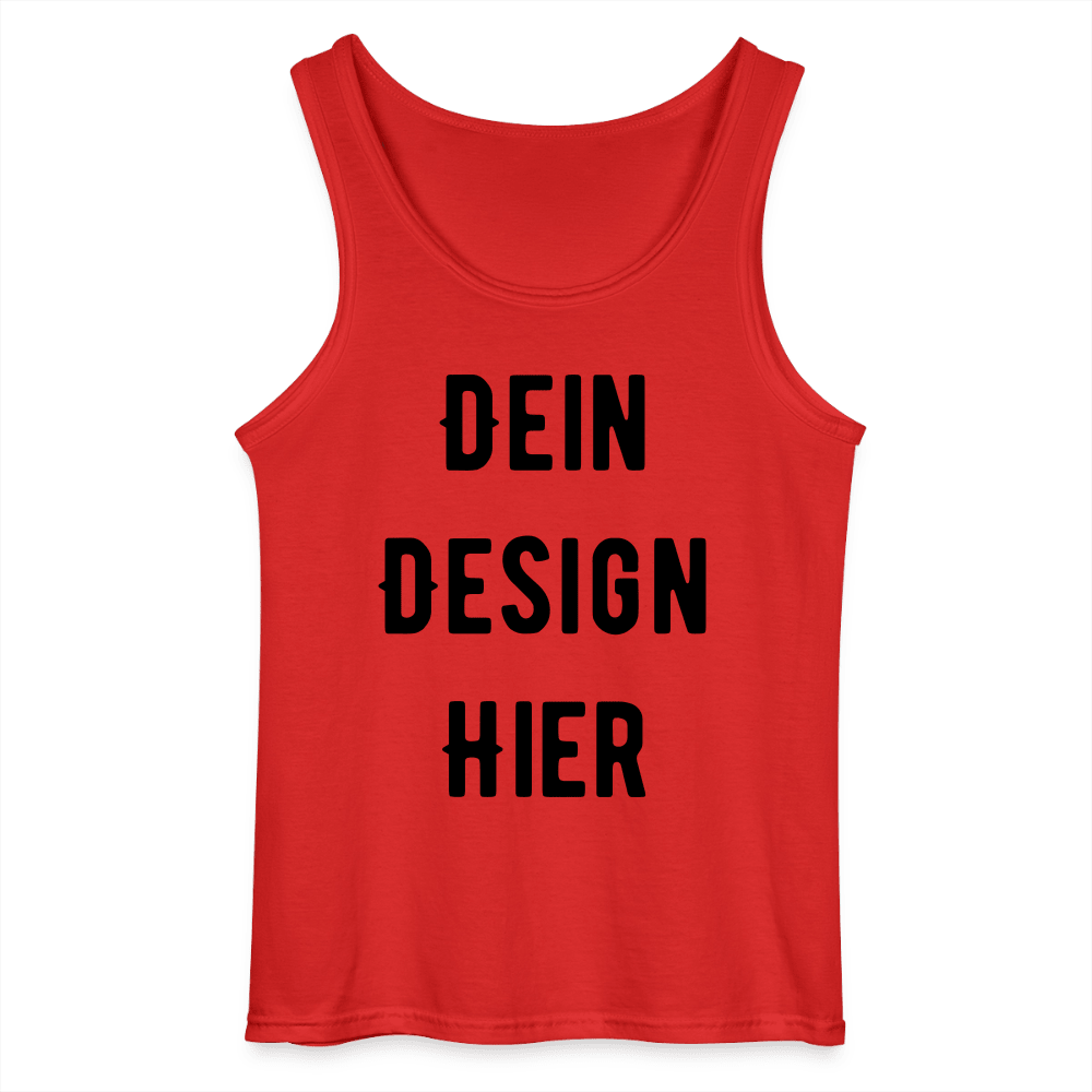 Gildan Männer Tank Top - Rot