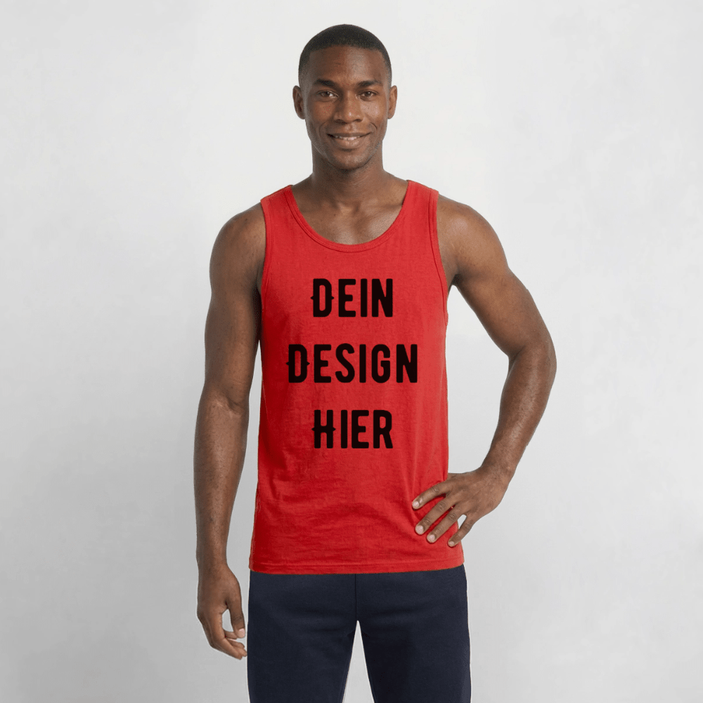 Gildan Männer Tank Top - Rot