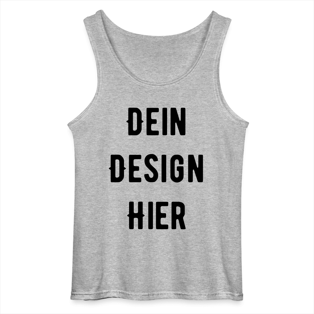 Gildan Männer Tank Top - Grau meliert