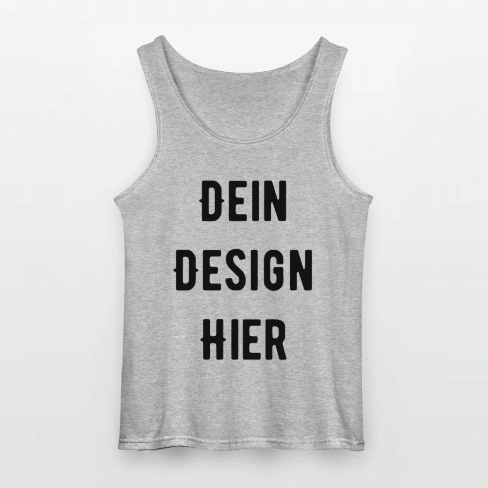 Gildan Männer Tank Top - Grau meliert