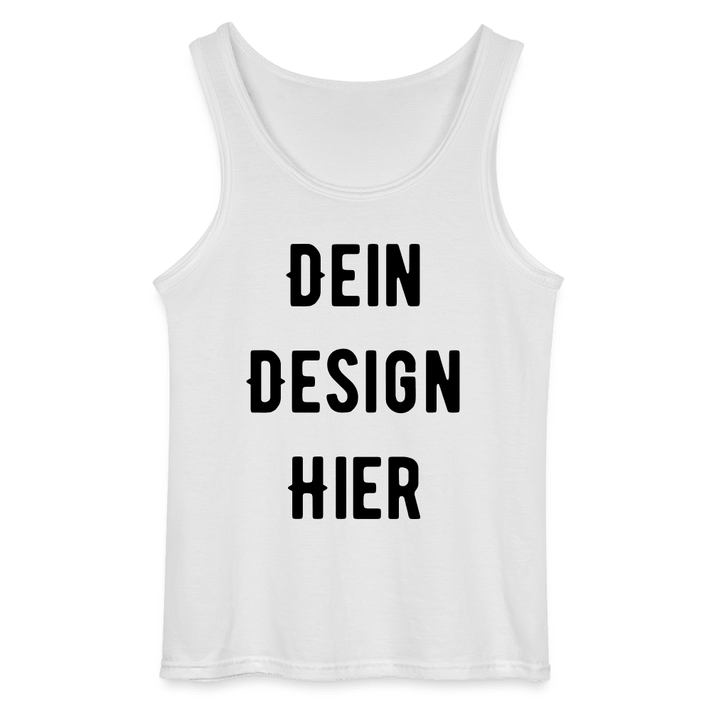 Gildan Männer Tank Top - Weiß