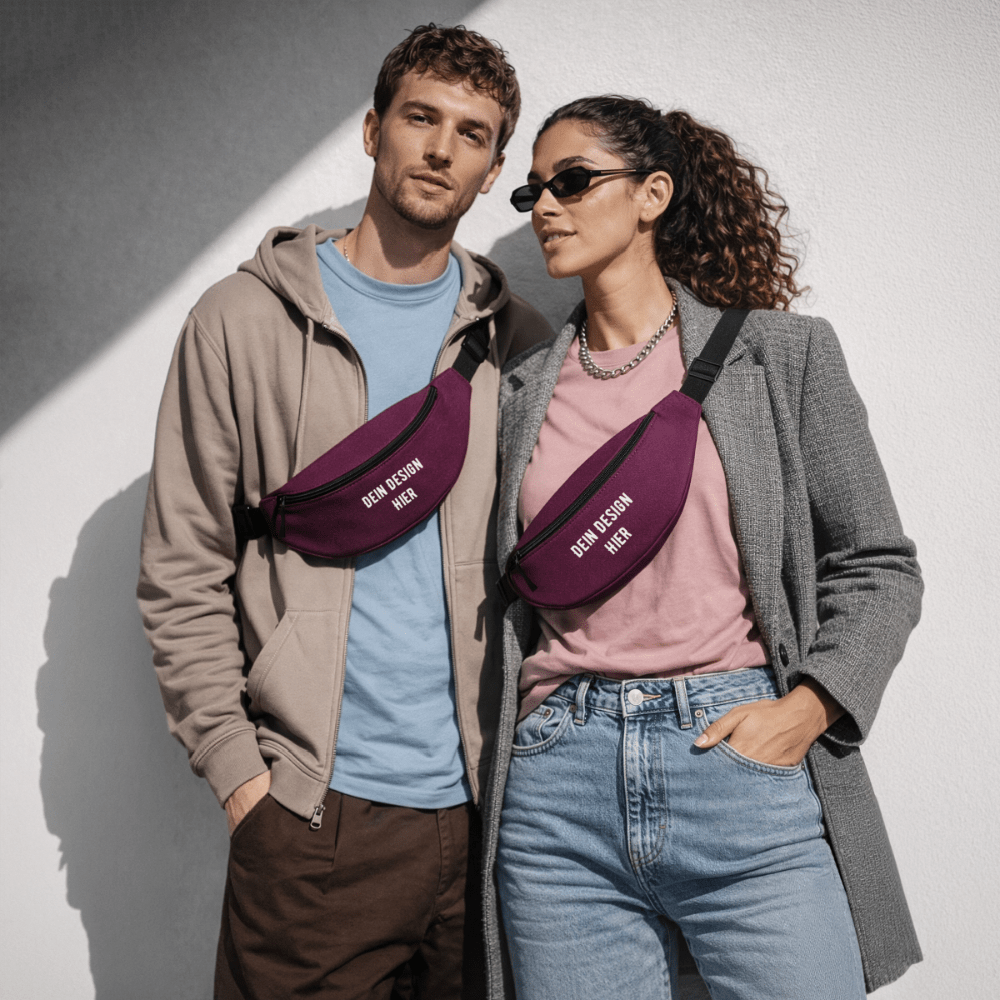 Gürteltasche - Burgunderrot