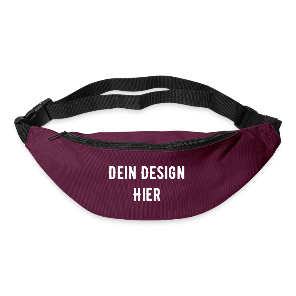 Gürteltasche - Burgunderrot