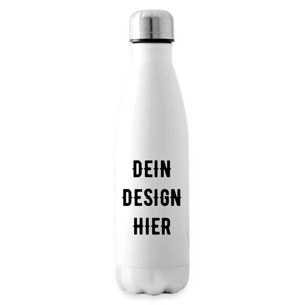 Isolierflasche - Weiß