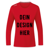 JAKO Frauen Longsleeve Run 2.0 - Rot