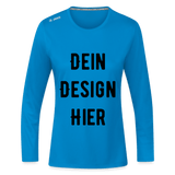 JAKO Frauen Longsleeve Run 2.0 - Saphirblau