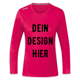 JAKO Frauen Longsleeve Run 2.0 - dunkles Pink
