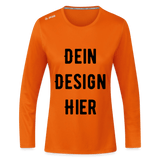 JAKO Frauen Longsleeve Run 2.0 - Neonorange