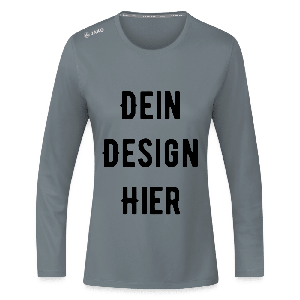 JAKO Frauen Longsleeve Run 2.0 - Grau