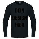 JAKO Longsleeve Organic - Schwarz