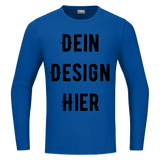 JAKO Longsleeve Organic - Blau