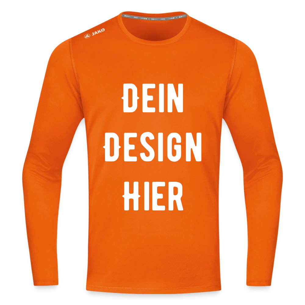 JAKO Longsleeve Run 2.0 - Neonorange