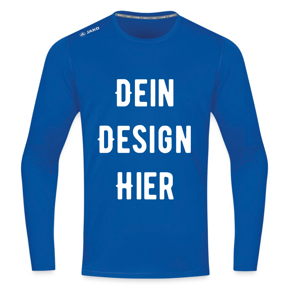 JAKO Longsleeve Run 2.0 - Royalblau