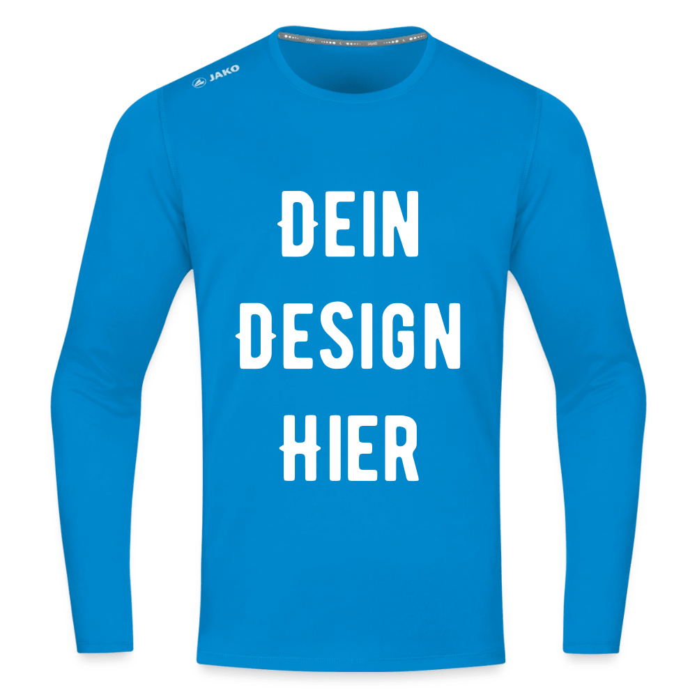JAKO Longsleeve Run 2.0 - Saphirblau