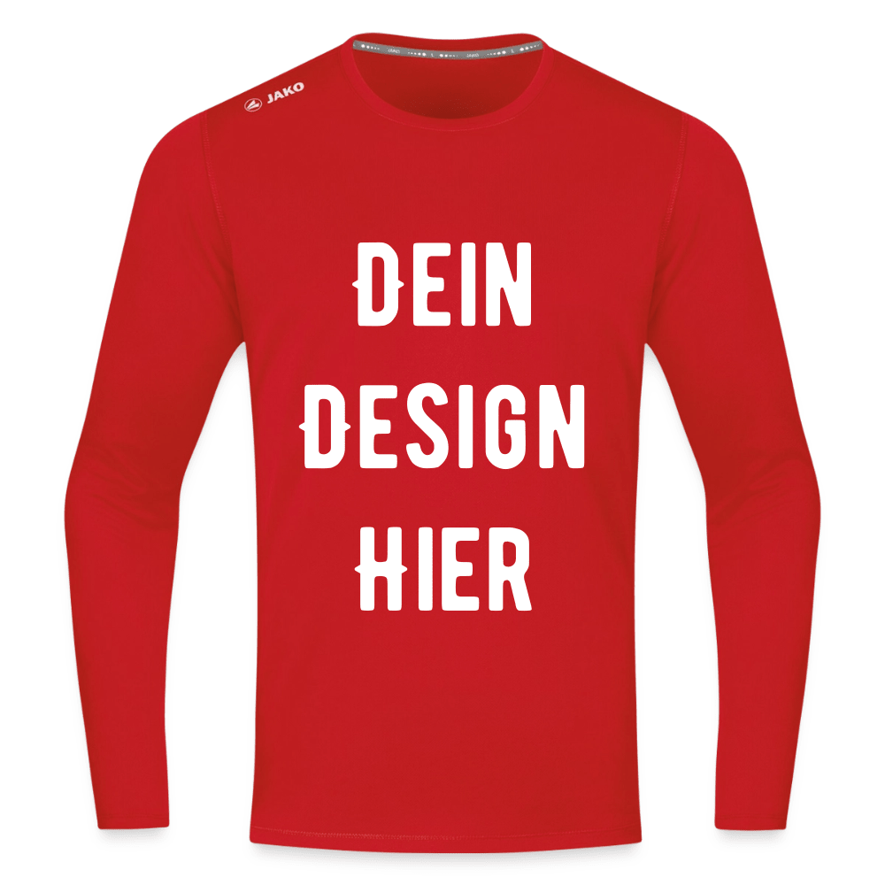 JAKO Longsleeve Run 2.0 - Rot