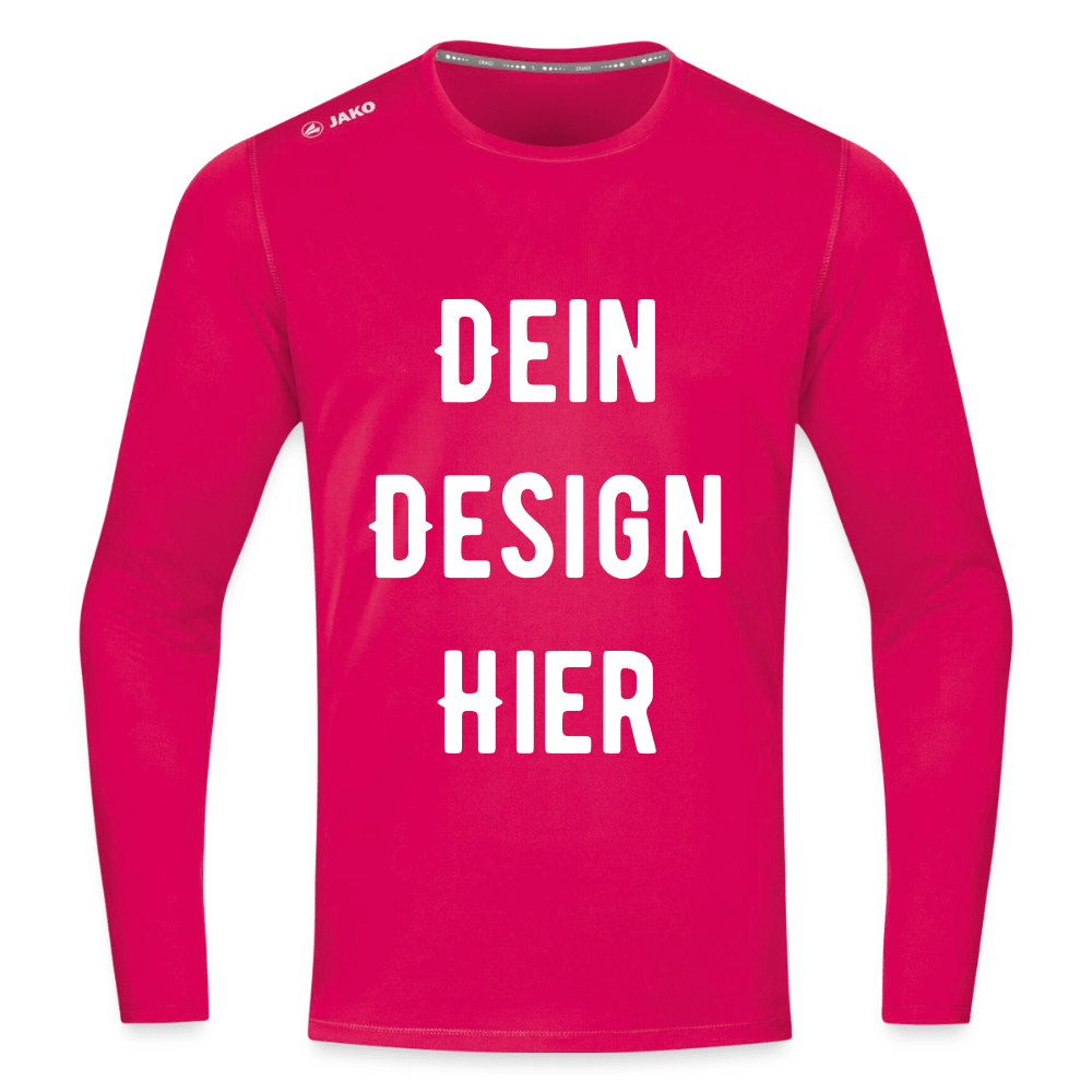 JAKO Longsleeve Run 2.0 - dunkles Pink