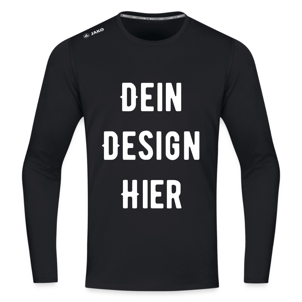 JAKO Longsleeve Run 2.0 - Schwarz
