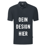 JAKO Männer Polo Organic - Anthrazit