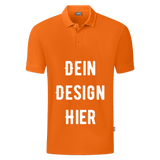 JAKO Männer Polo Organic - Neonorange