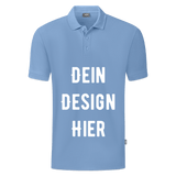 JAKO Männer Polo Organic - Sky