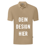 JAKO Männer Polo Organic - Beige