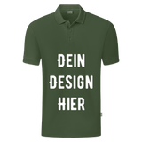 JAKO Männer Polo Organic - Tannengrün