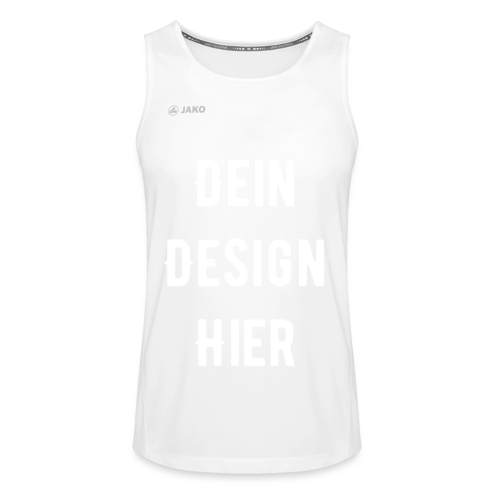 JAKO Männer Tanktop Run 2.0 - Weiß